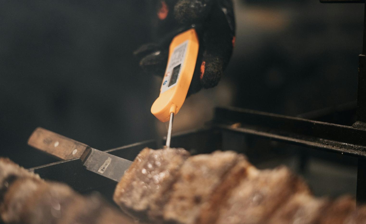 Fresh ingredients and preparation workspace showcasing our creative approach to event meal planning